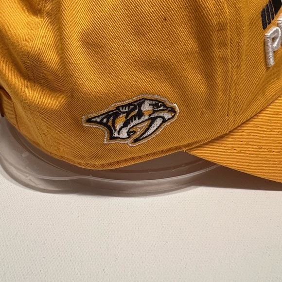 NWT Fanatics Authentic Pro Nashville Predators NHL Strapback Hat Cap Adjustable - Picture 3 of 9